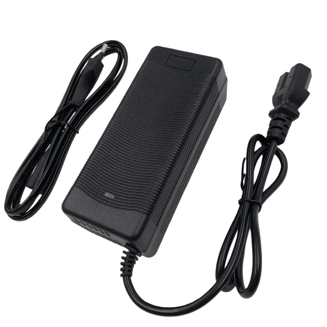 48V 2A Lead Acid Battery Charger For 48V 14AH 12AH 20AH 32AH with Cooling Fan Good Quality PC/IEC Connector