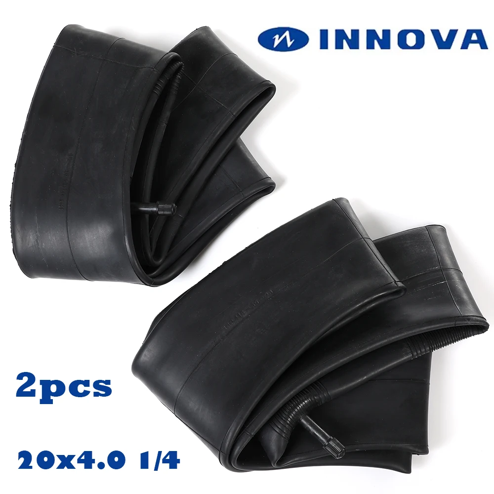 INNOVA 2PCS Fat Bicycle Inner Tube 20x4.0 1/4/20x3.0 Bike Inner Tube For Snowmobiles Ebike Bicycle ATV