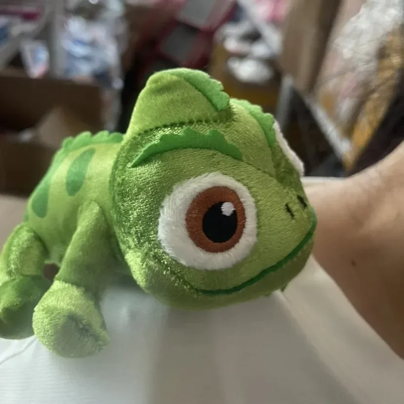 New Chameleon 15cm plush Sit on Shoulders Plush Toys Stuffed Creative Lizard Doll Clothing Accessories for Kid Birthday Gift