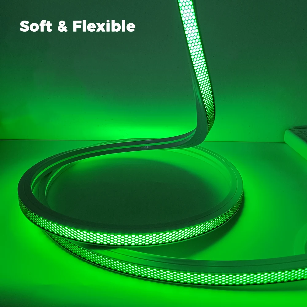 Anti-glare LED Strip Light Diffuser Tube IP67 Waterproof Cover Neon Tube For WS2812B WS2811 5050 RGB 8-12mm LED Strip Light