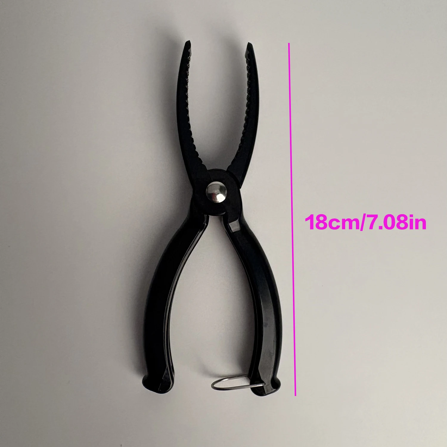 Durable anti slip handle fish control pliers, fishing pliers control pliers, firm grip - essential tools for anglers and fishing