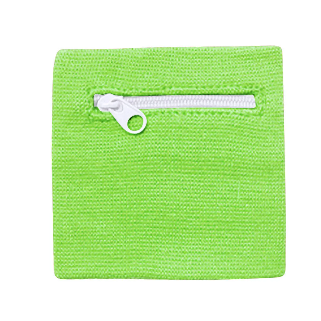 Sports Wristband Zipper Wrist Wallet Multifunction Running Bag Arm Band Bags Key Cards Storage Cycling Purse Band Sweatband
