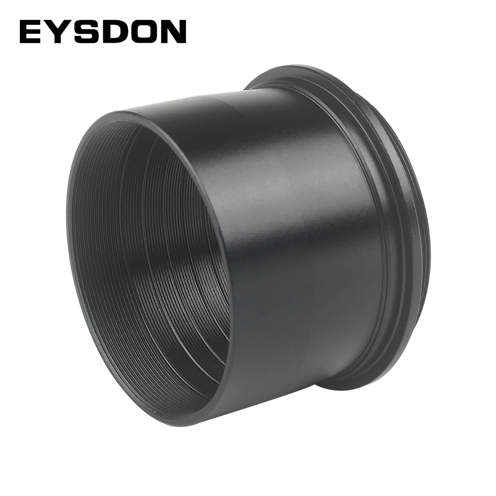 EYSDON 2" M48 T Tube Adapter with M48*0.75mm Threads for Astronomical Telescope Photography
