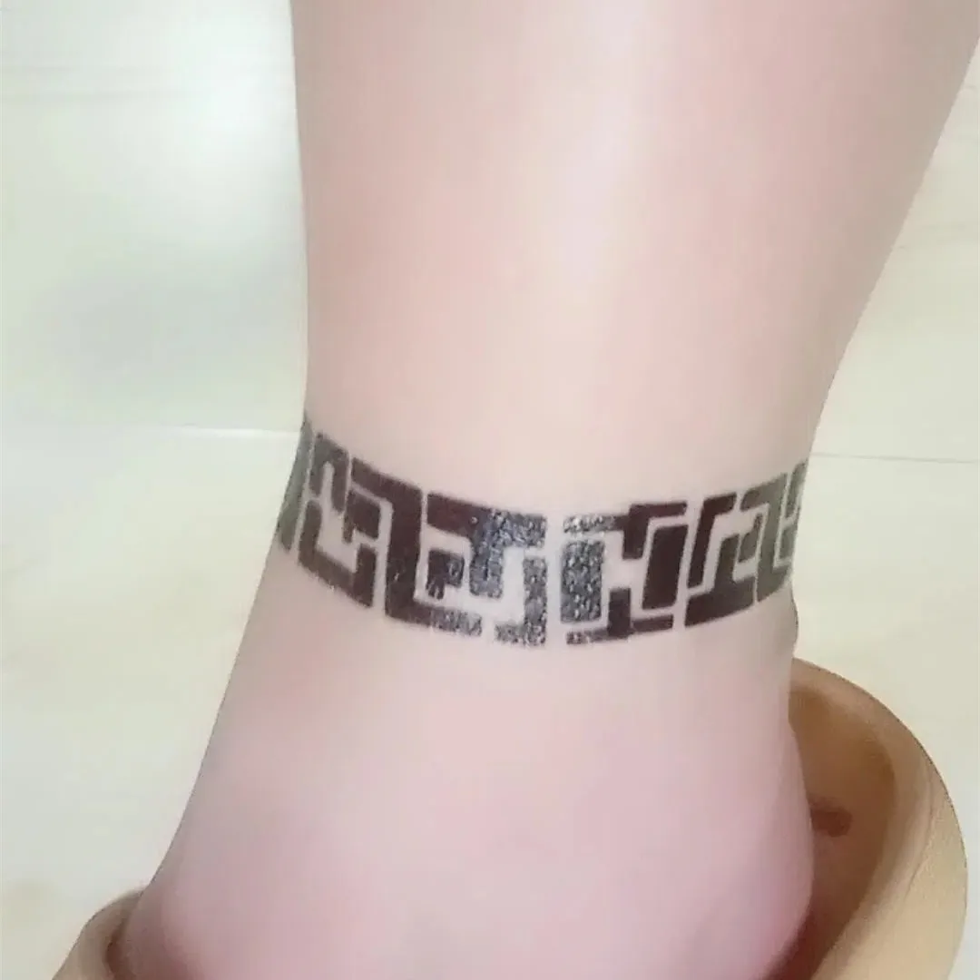 Anime Tian Guan Ci Fu Hua Cheng Xie Lian Cosplay Character Tattoo Sticker Waterproof Temporary Adult Unisex Props Accessories