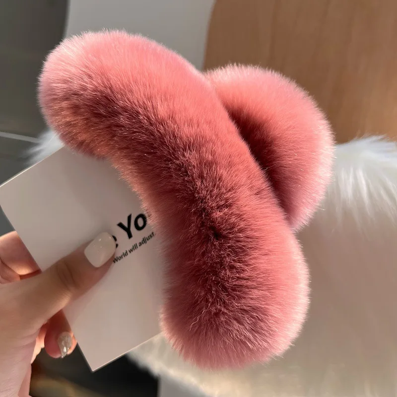 Hair Furry Claw Accessories for Women Clip Pinzas Para El Pelo Korean Fashion Headband Clips Pin Pinzas Pelo Hairclip Haarklem