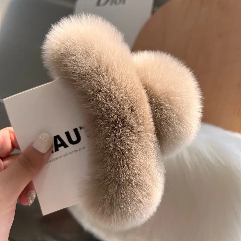 Hair Furry Claw Accessories for Women Clip Pinzas Para El Pelo Korean Fashion Headband Clips Pin Pinzas Pelo Hairclip Haarklem