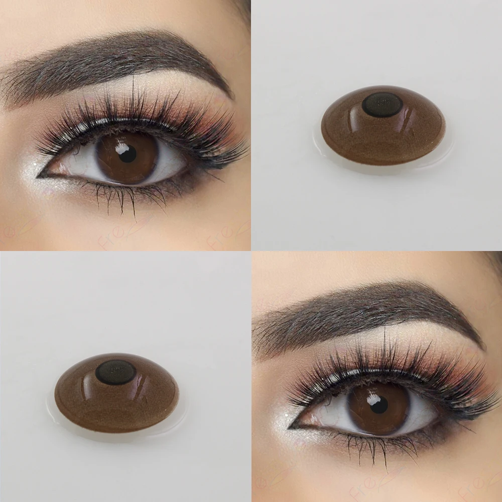 10pcs/5pairs Prosthetic Contact Lenses for People with Eye Defects Glaucoma Eye Iris Blind Contact Lenses