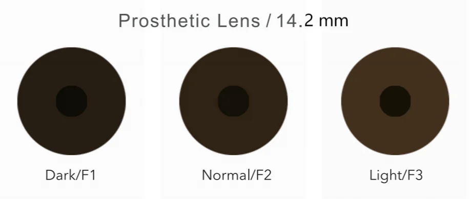 10pcs/5pairs Prosthetic Contact Lenses for People with Eye Defects Glaucoma Eye Iris Blind Contact Lenses