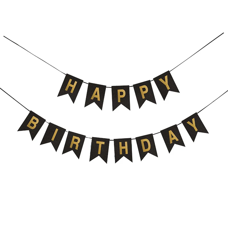13pcs White Happy Birthday Balloon Foil Letter Ballons Baby Shower Kids Birthday Party Decoration Adult Balloon Banner Globos