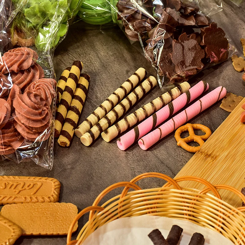 Simulation Cookies for Children, Simulation Accessories, Photography, Fake Biscuits, Early Education, DIY, 3 Pcs/Lot
