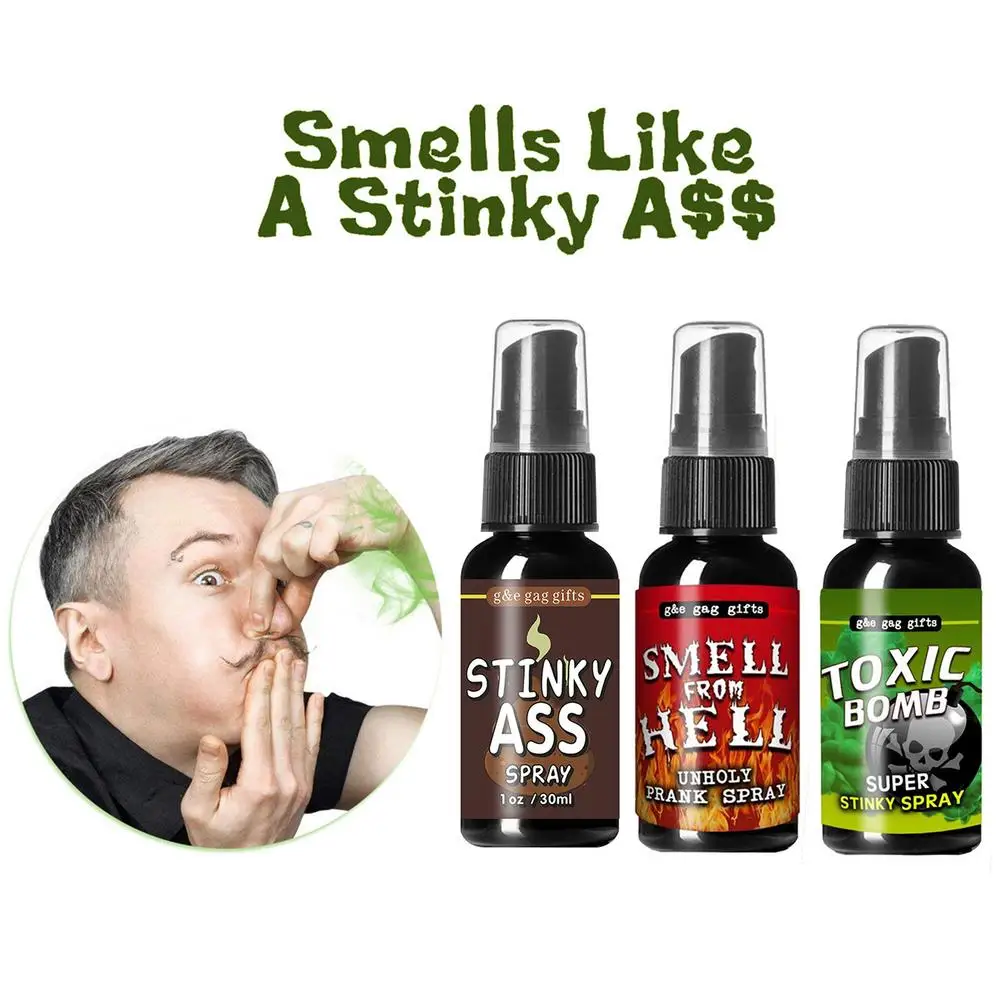 Tricky Liquid Fart 30ML Funny Tricky Smelly Fart Safe and Portable Tricky Toys Great Gifts for Farting Kids and Adults