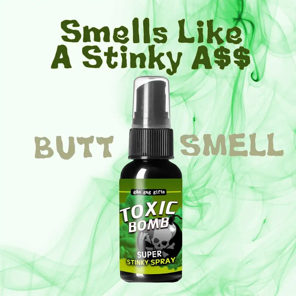 Tricky Liquid Fart 30ML Funny Tricky Smelly Fart Safe and Portable Tricky Toys Great Gifts for Farting Kids and Adults