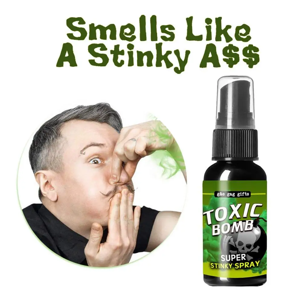 Tricky Liquid Fart 30ML Funny Tricky Smelly Fart Safe and Portable Tricky Toys Great Gifts for Farting Kids and Adults