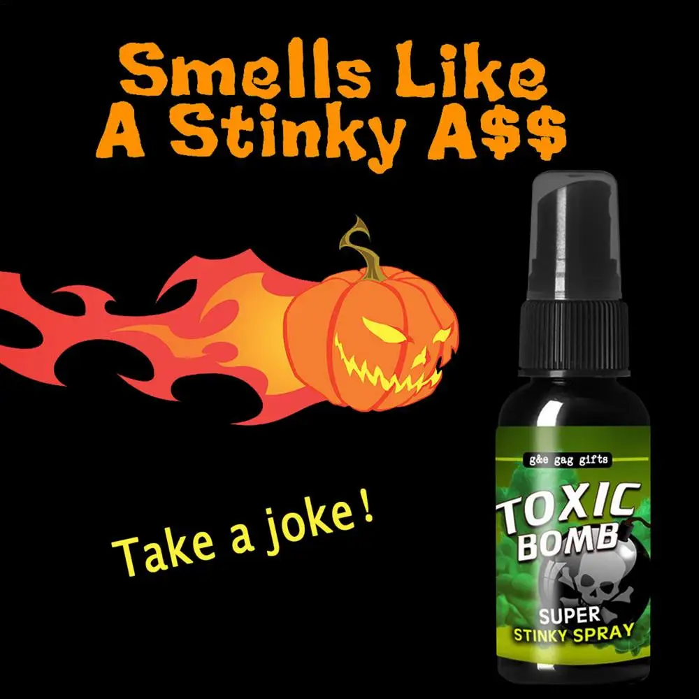 Tricky Liquid Fart 30ML Funny Tricky Smelly Fart Safe and Portable Tricky Toys Great Gifts for Farting Kids and Adults