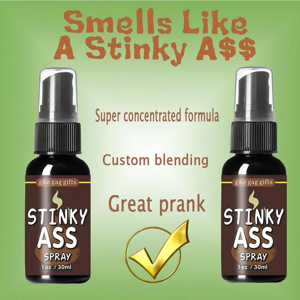 Tricky Liquid Fart 30ML Funny Tricky Smelly Fart Safe and Portable Tricky Toys Great Gifts for Farting Kids and Adults