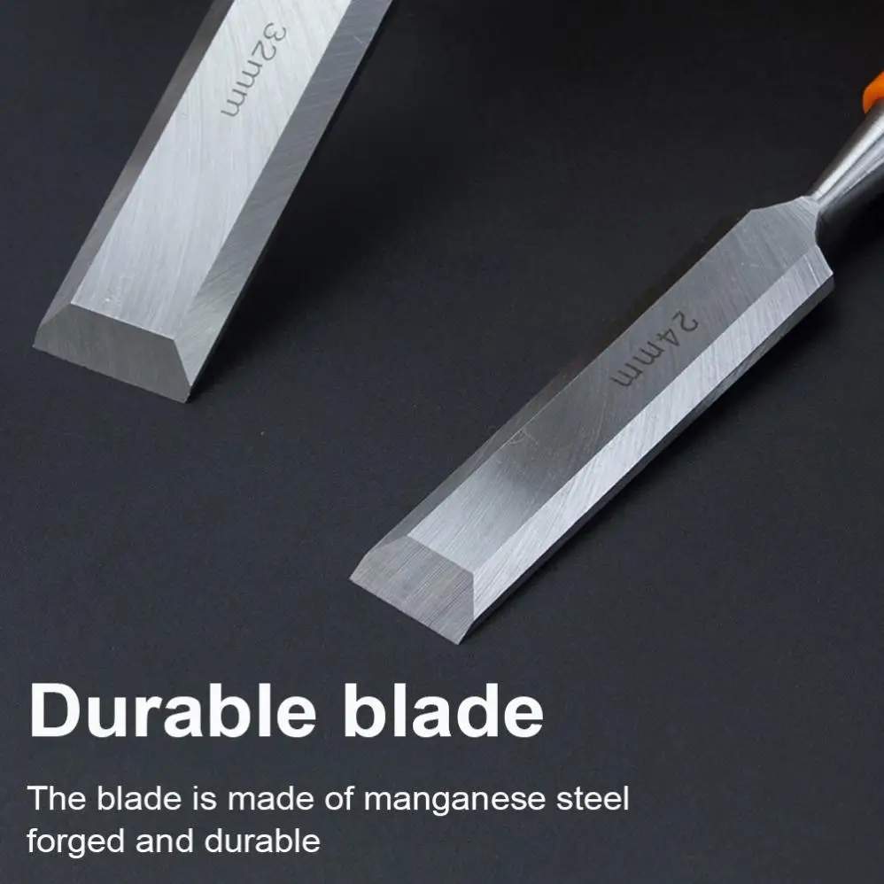 1pc Professional Wood Chisel Steel Woodworking Cutter Carving Chisel DIY Carpenter Tools Carving Flat Shovel Hand Tool