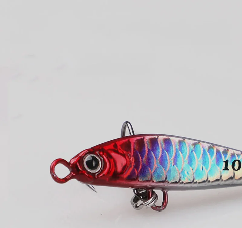 OUTKIT 1Pcs Metal Jigbait Spinning Lure 10g-22g Sea Fishing Bait Trolling Jigging Wobbler Laser Cover Drager SinKing Pencil