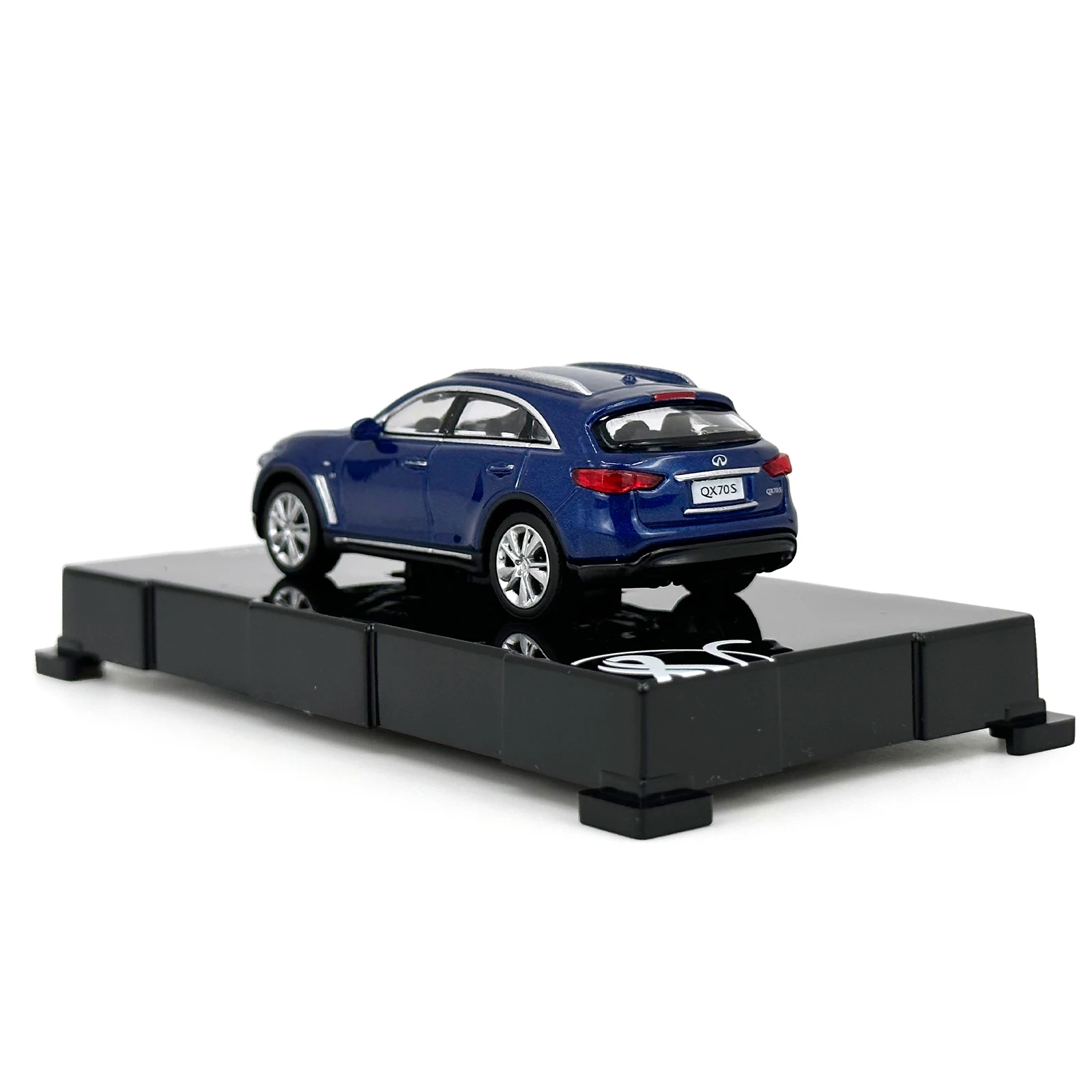 Paudi 1:64 Scale Infiniti QX70S 2012 Metal Car Model 1/64 Diecast Miniature Static Infinity QX70S Vehicle Toys Model Men's Gifts