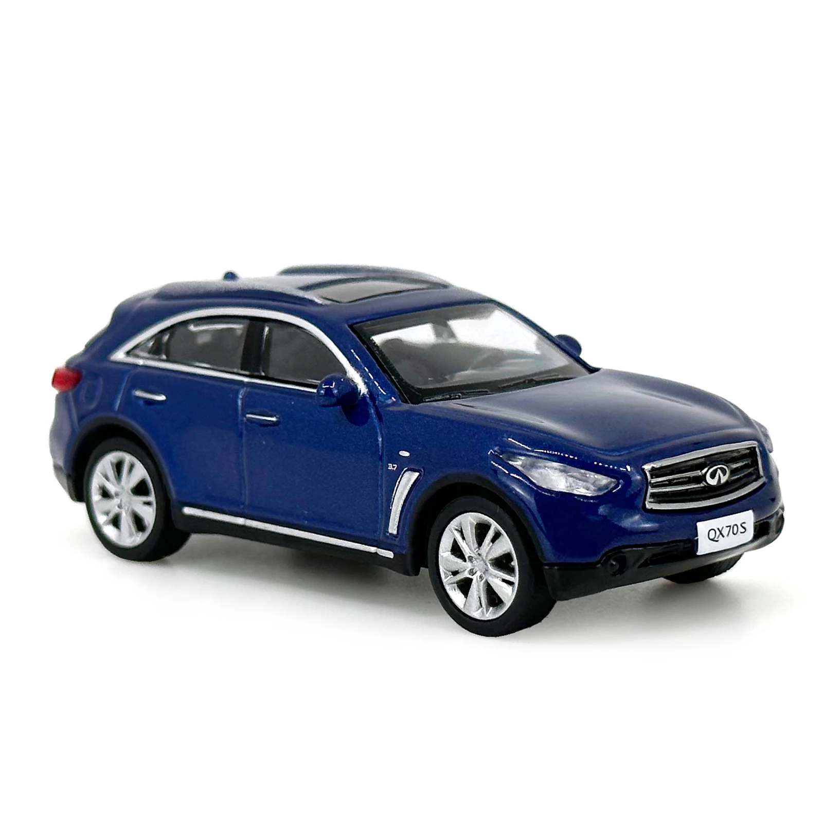 Paudi 1:64 Scale Infiniti QX70S 2012 Metal Car Model 1/64 Diecast Miniature Static Infinity QX70S Vehicle Toys Model Men's Gifts