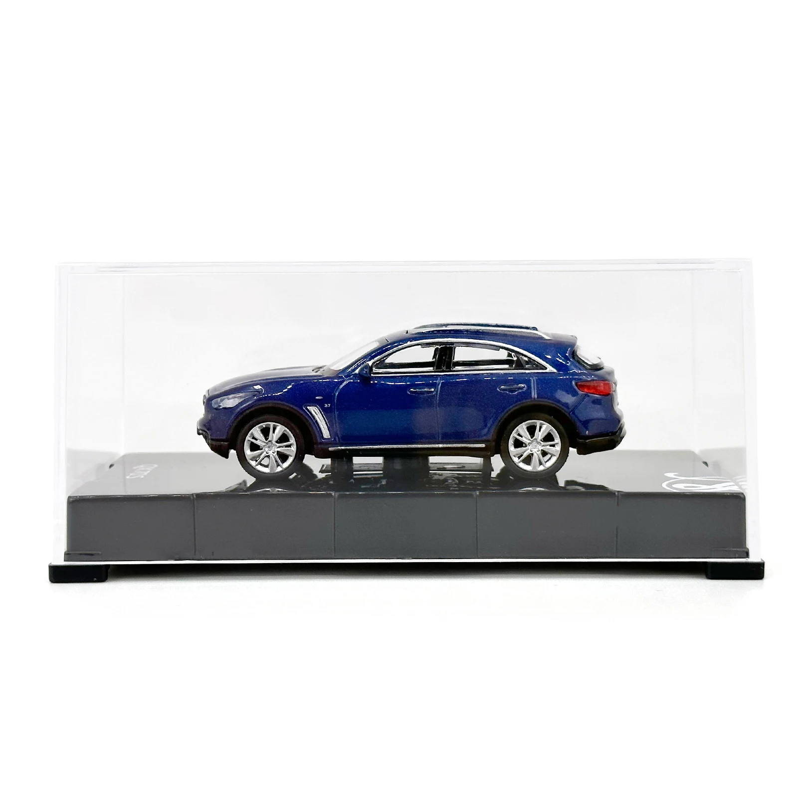 Paudi 1:64 Scale Infiniti QX70S 2012 Metal Car Model 1/64 Diecast Miniature Static Infinity QX70S Vehicle Toys Model Men's Gifts