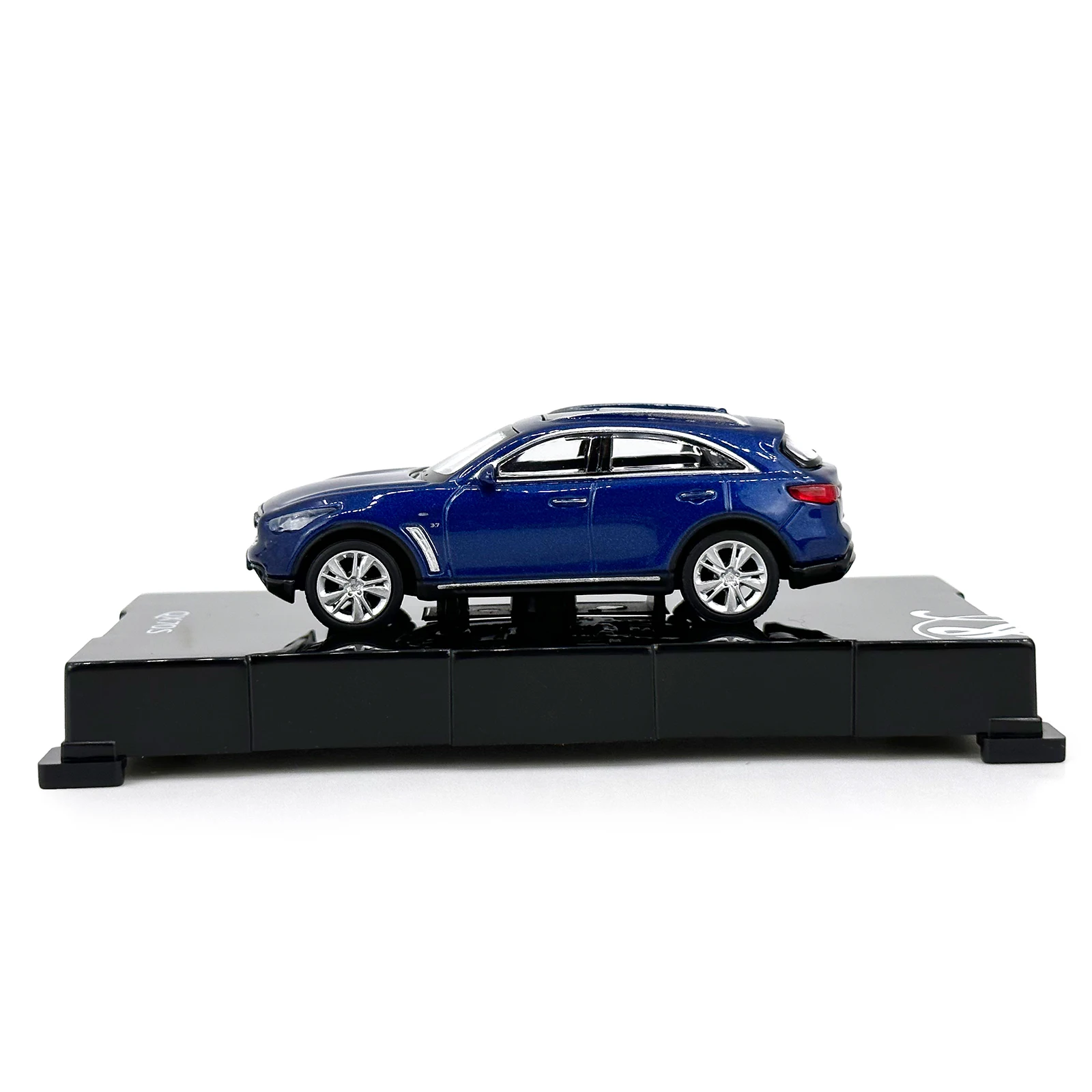 Paudi 1:64 Scale Infiniti QX70S 2012 Metal Car Model 1/64 Diecast Miniature Static Infinity QX70S Vehicle Toys Model Men's Gifts
