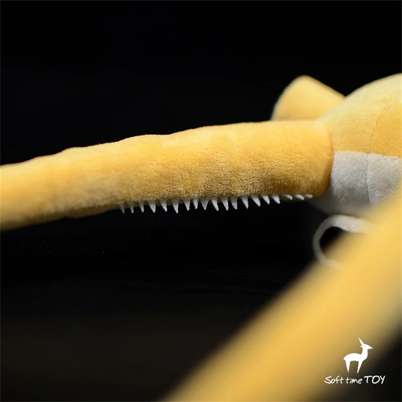 Nectocaris Pteryx High Fidelity Plushie Cambrian Plush Toys Lifelike Ancient Animals Simulation Stuffed Doll Toy Gifts For Kids