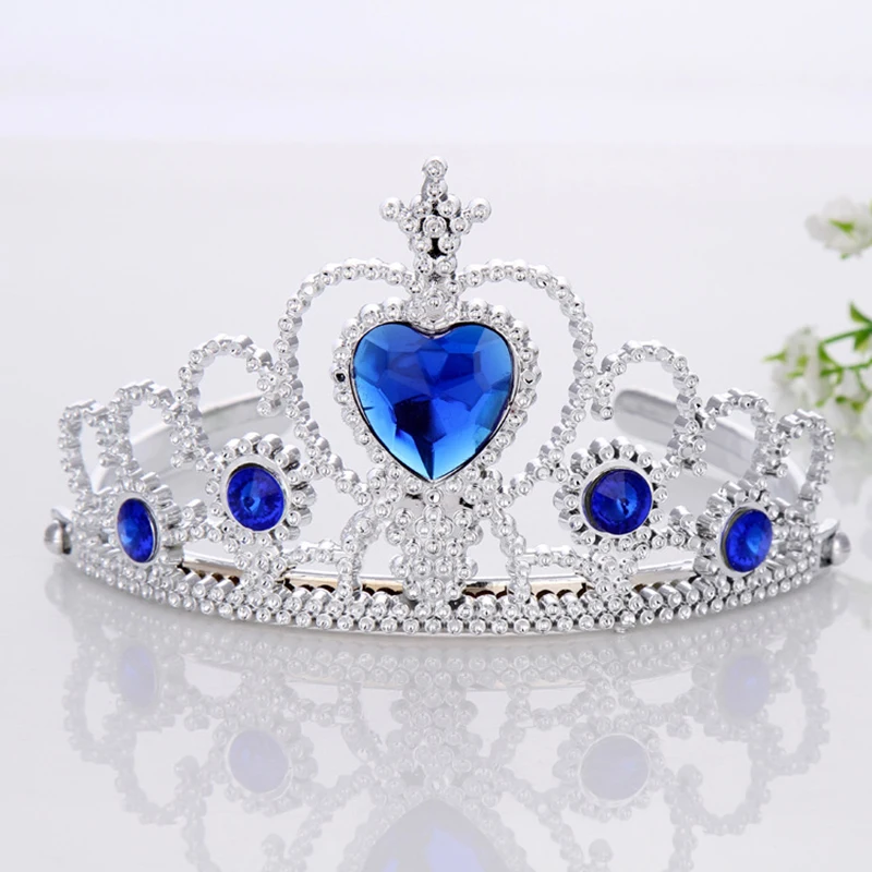 5pcs Cute Kids Tiara Crown Set Girls Dress up Party Headband Accessories Queen Princess Headdress Festive Children Headwear