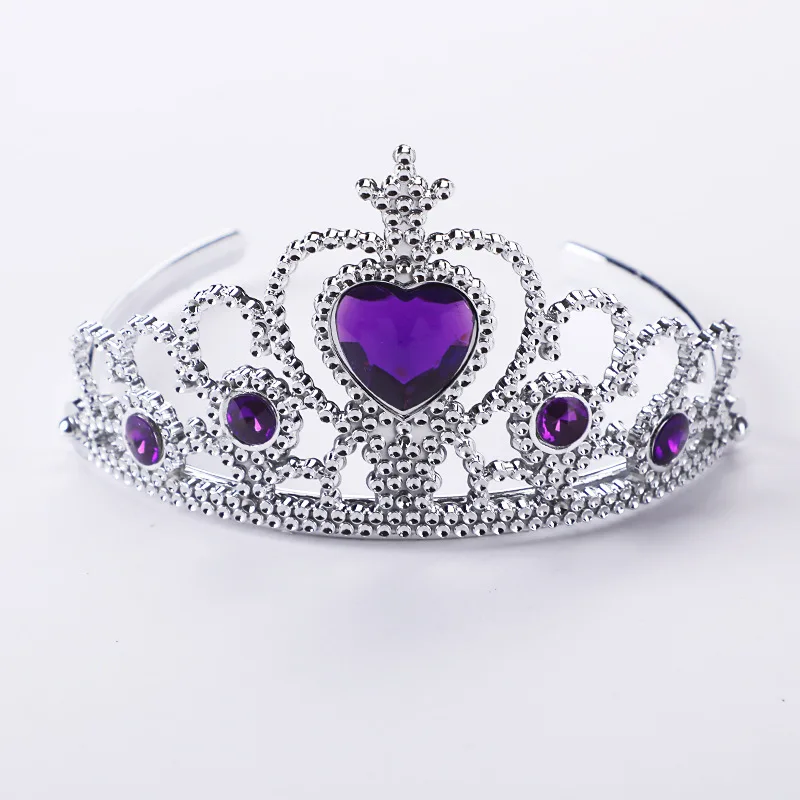 5pcs Cute Kids Tiara Crown Set Girls Dress up Party Headband Accessories Queen Princess Headdress Festive Children Headwear