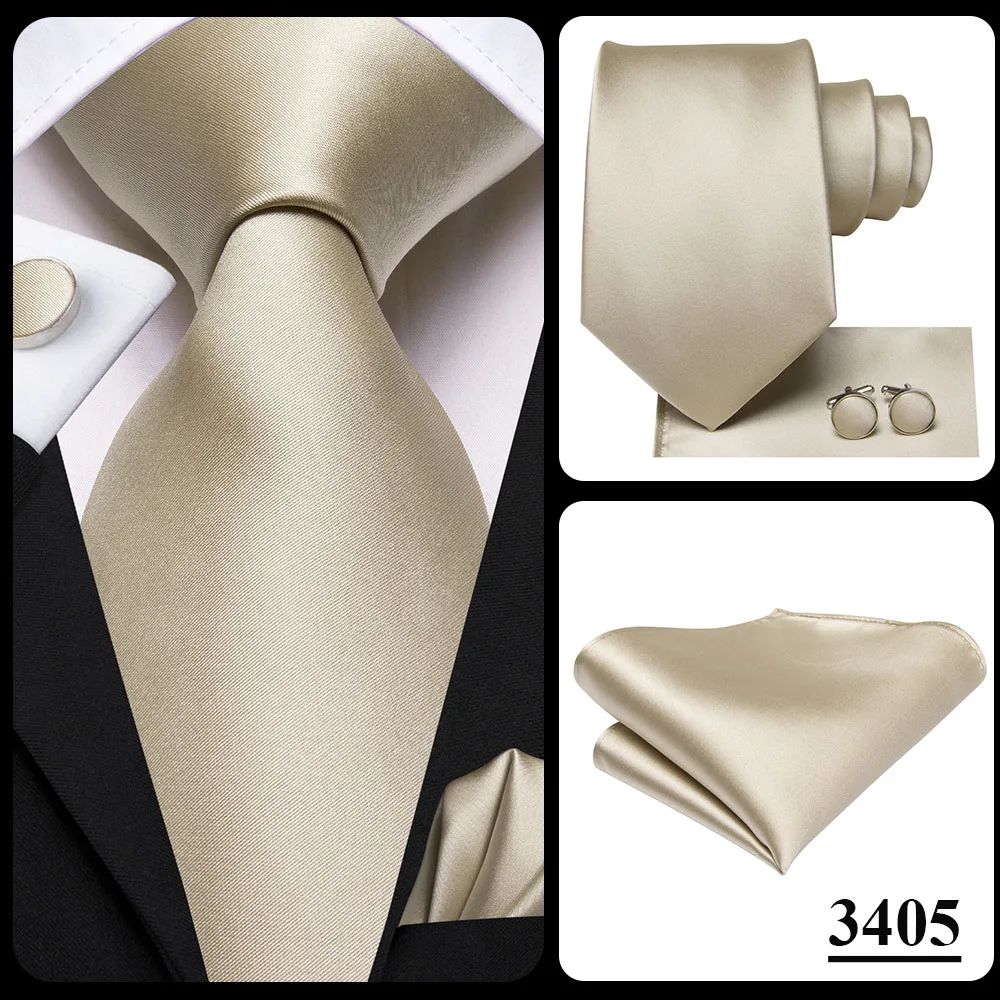 Champagne Floral Paisley Elegant Tie For Men Groom Wedding Yellow Gray Men Necktie Hankerchief Cufflink Accessory Wholesale silk