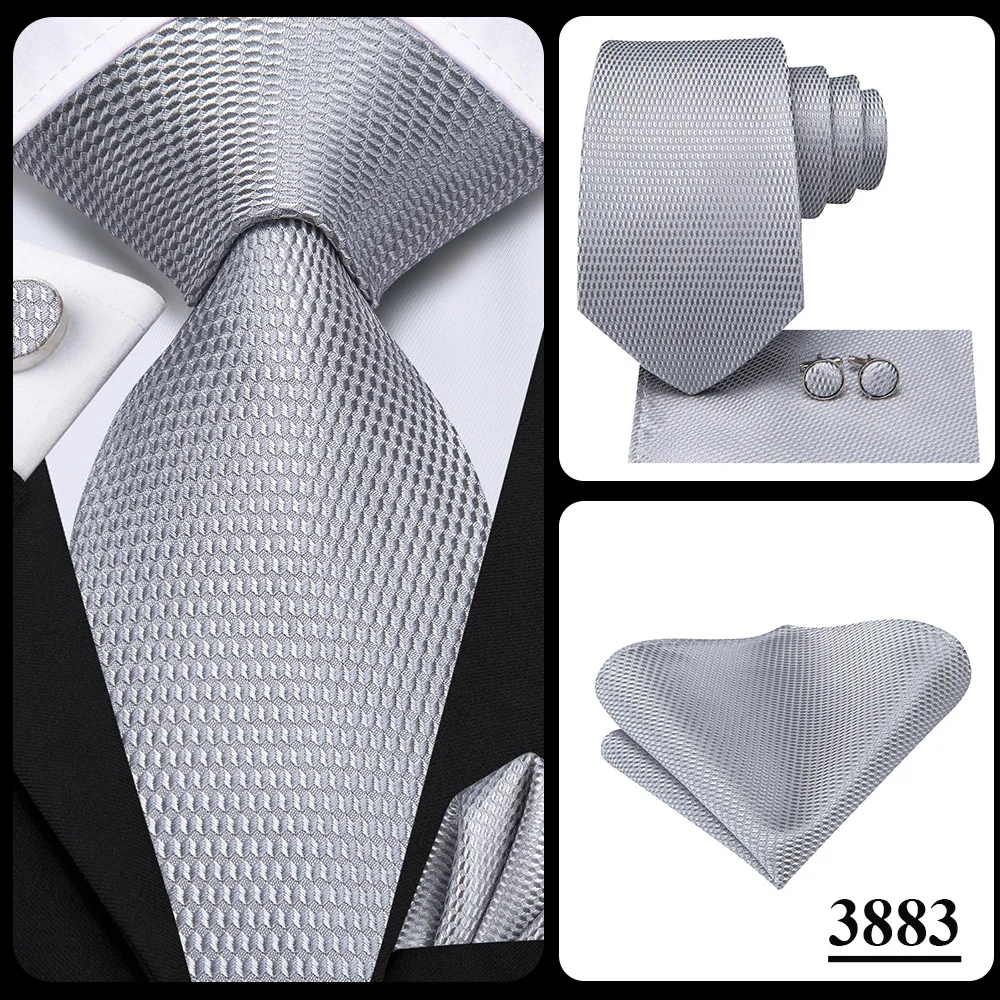 Champagne Floral Paisley Elegant Tie For Men Groom Wedding Yellow Gray Men Necktie Hankerchief Cufflink Accessory Wholesale silk
