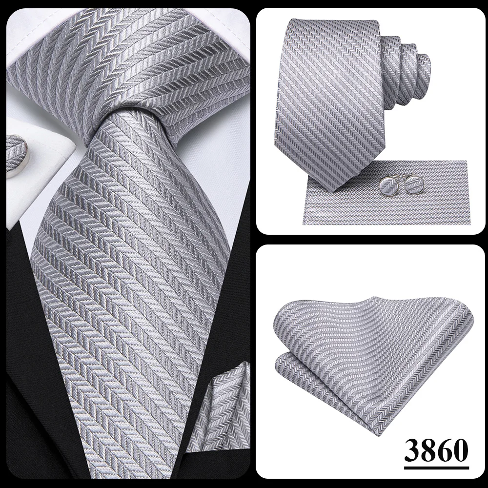 Champagne Floral Paisley Elegant Tie For Men Groom Wedding Yellow Gray Men Necktie Hankerchief Cufflink Accessory Wholesale silk
