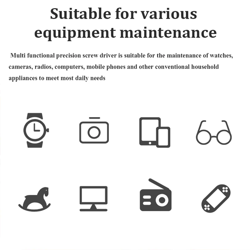 21/31 in 1 Screwdriver Set of Screw Driver Bit Set Multi-function Precision Mobile Phone Repair Device Hand Tools Torx Hex