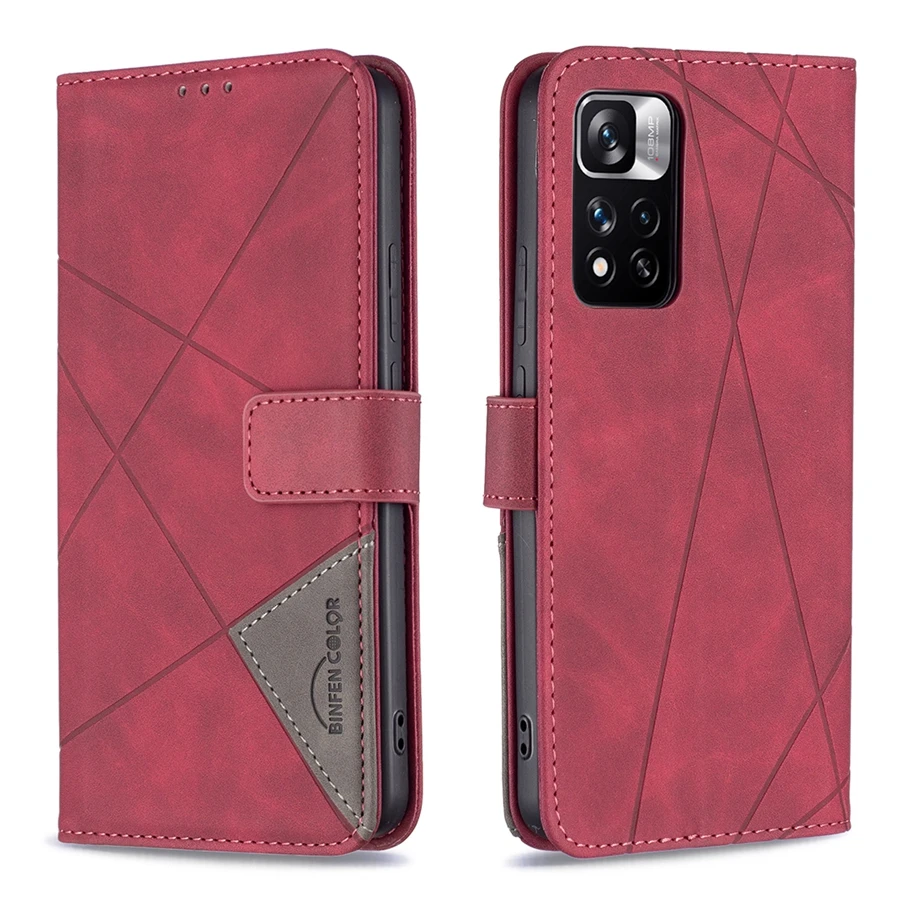 Wallet With Card Slot Magnetic Flip Leather Case For Xiaomi Redmi 15C 14C Note 15 Pro+ 14 13 12 Poco X8 Pro Max X7Pro 17T 15T