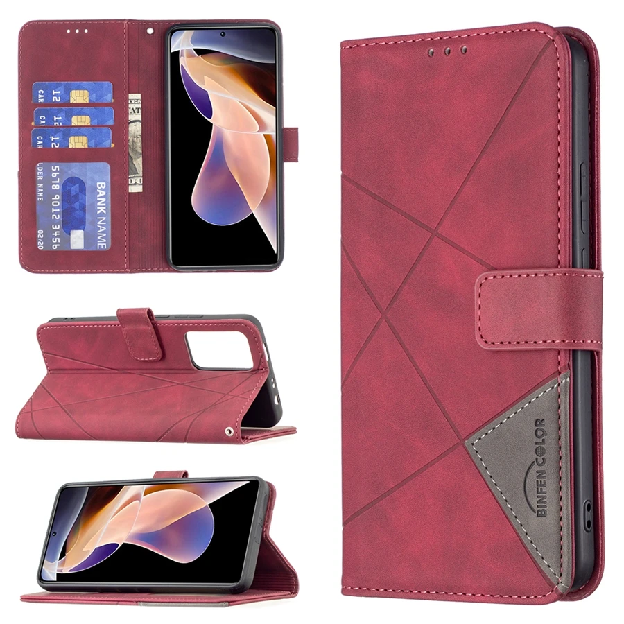 Wallet With Card Slot Magnetic Flip Leather Case For Xiaomi Redmi 15C 14C Note 15 Pro+ 14 13 12 Poco X8 Pro Max X7Pro 17T 15T