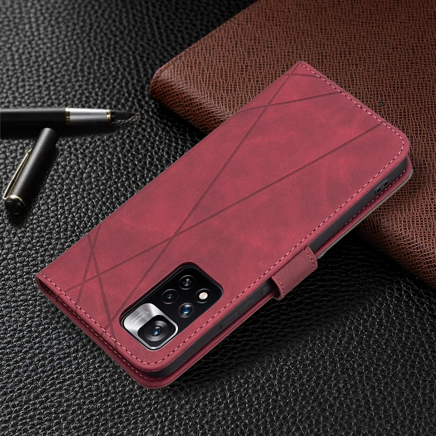 Wallet With Card Slot Magnetic Flip Leather Case For Xiaomi Redmi 15C 14C Note 15 Pro+ 14 13 12 Poco X8 Pro Max X7Pro 17T 15T