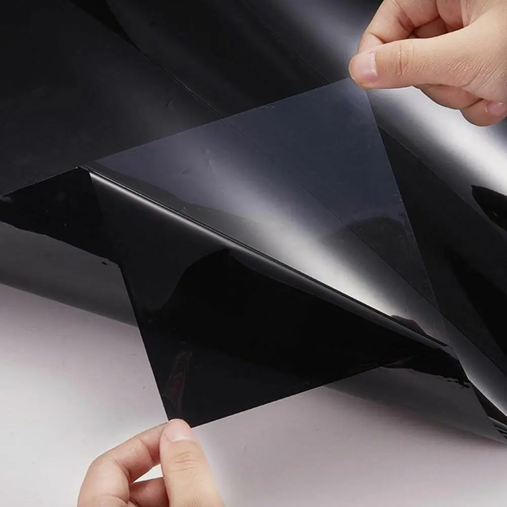 100x50cm 5% VLT Car Window Tint Professional Dark Smoke Black Film Uncut