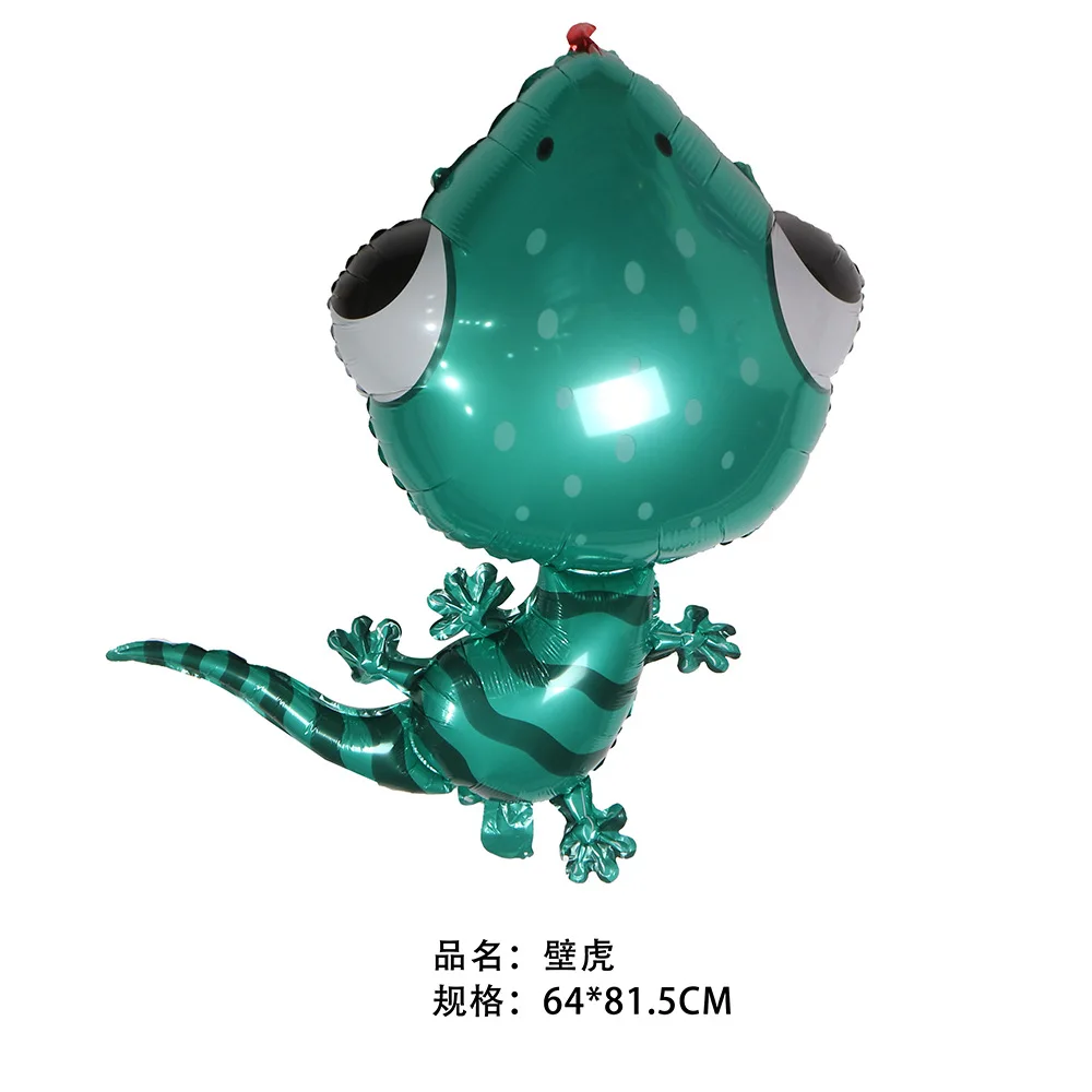 1pcs New Wild Animal Aluminum Foil Balloon Bee Gecko Ant Mantis Jungle Ballon Baby Shower Kids Birthday Party Decoration Globos