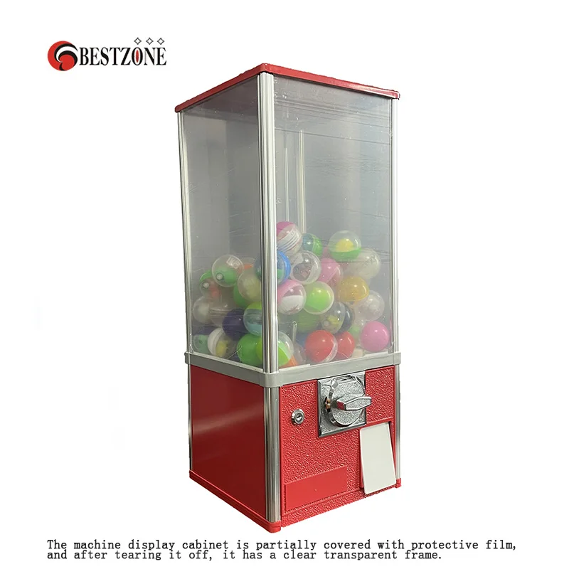 Suit for 40-50mm Balls Vending Machine Plastic Toy Capsules Coin Operated Tabletop Bouncy Ball Cabinet Penny-in-the-slot Vendor