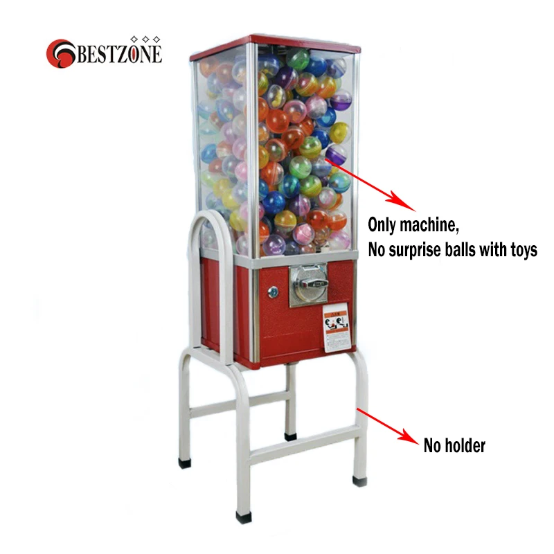 Suit for 40-50mm Balls Vending Machine Plastic Toy Capsules Coin Operated Tabletop Bouncy Ball Cabinet Penny-in-the-slot Vendor