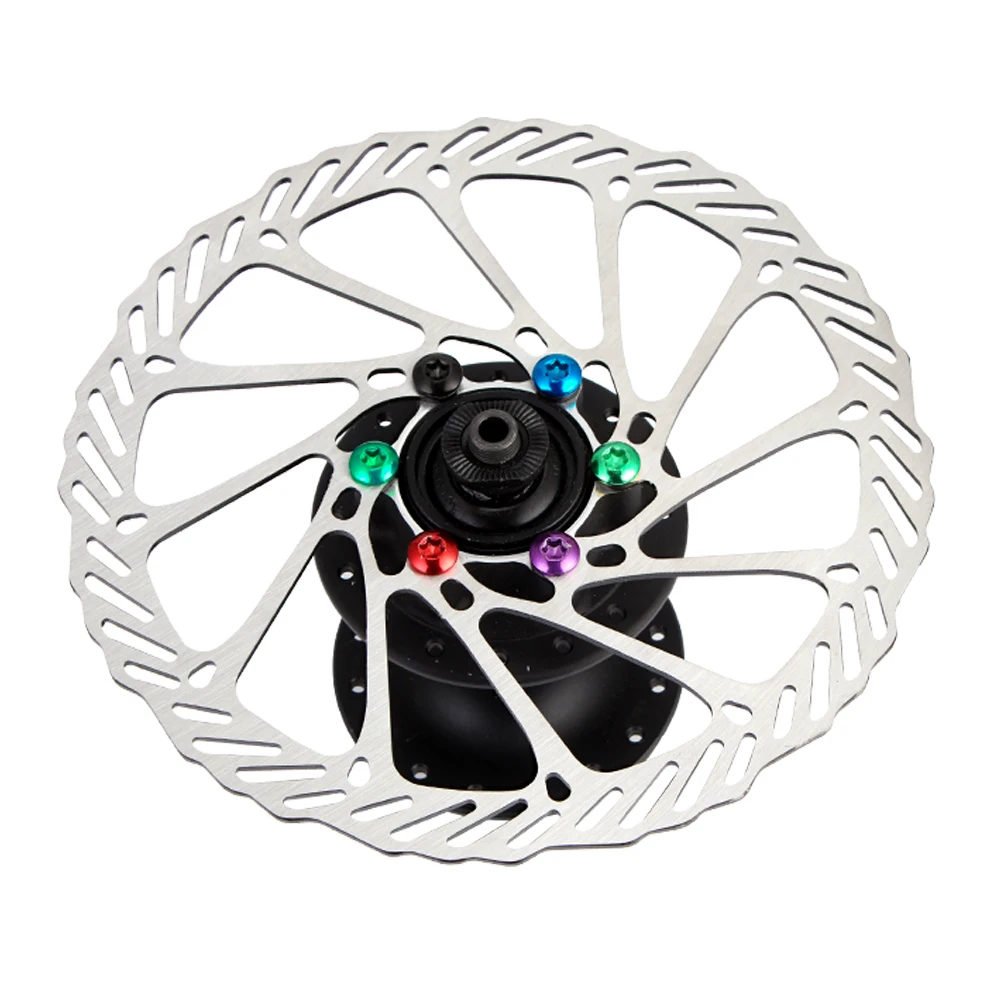 CNC MTB Road Bike Brake Rotors Torx Bolts T25 Steel Bicycle Disc Brake Rotor Bolts 12pcs