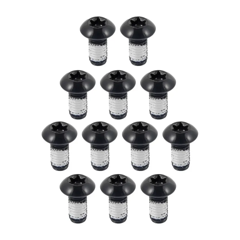 CNC MTB Road Bike Brake Rotors Torx Bolts T25 Steel Bicycle Disc Brake Rotor Bolts 12pcs