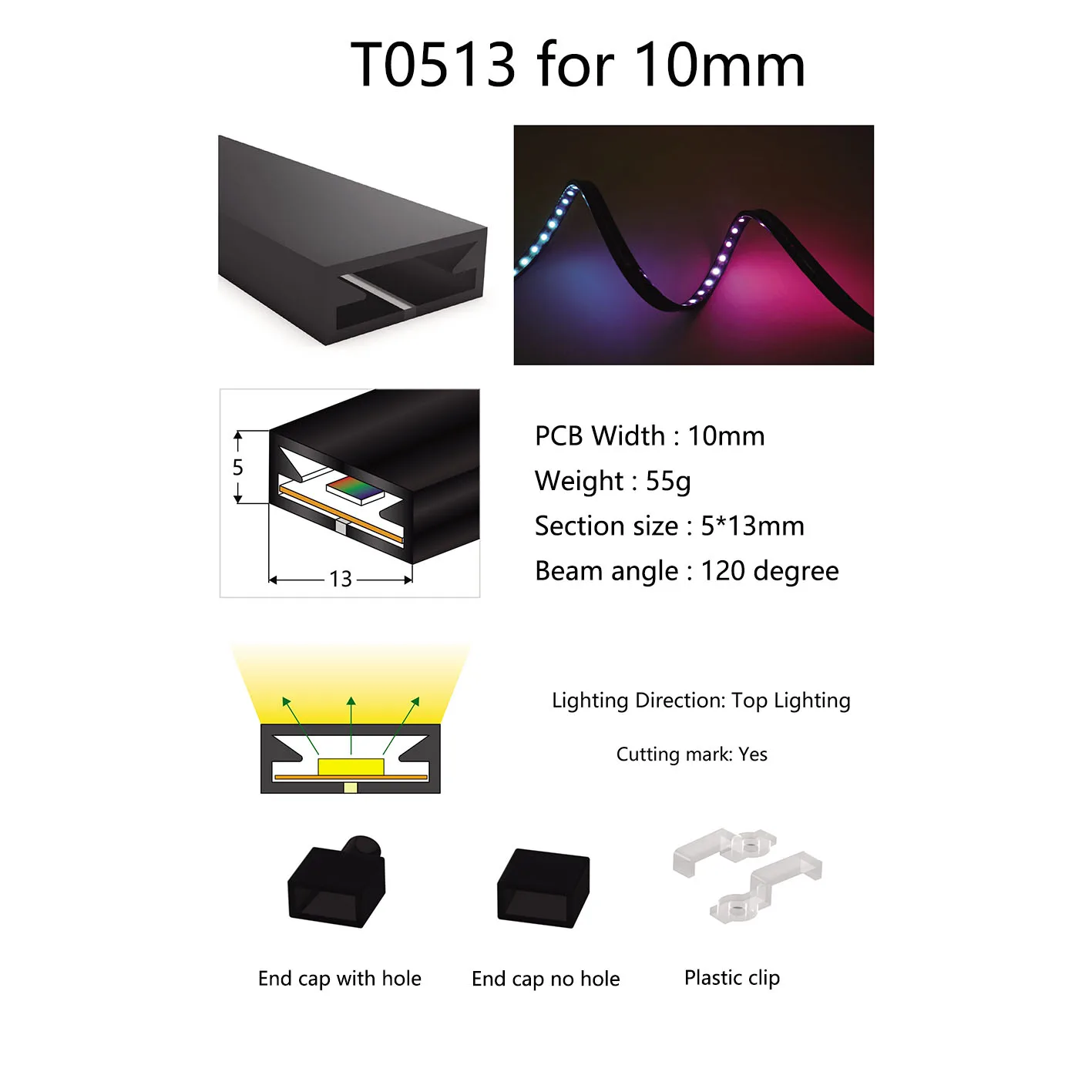 WS2812B WS2811 LED Neon Rope Tube WS2812 SK6812 WS2813 WS2815 Flexible LED Strip Light Silica Gel Soft Lamp Tube IP67 Waterproof