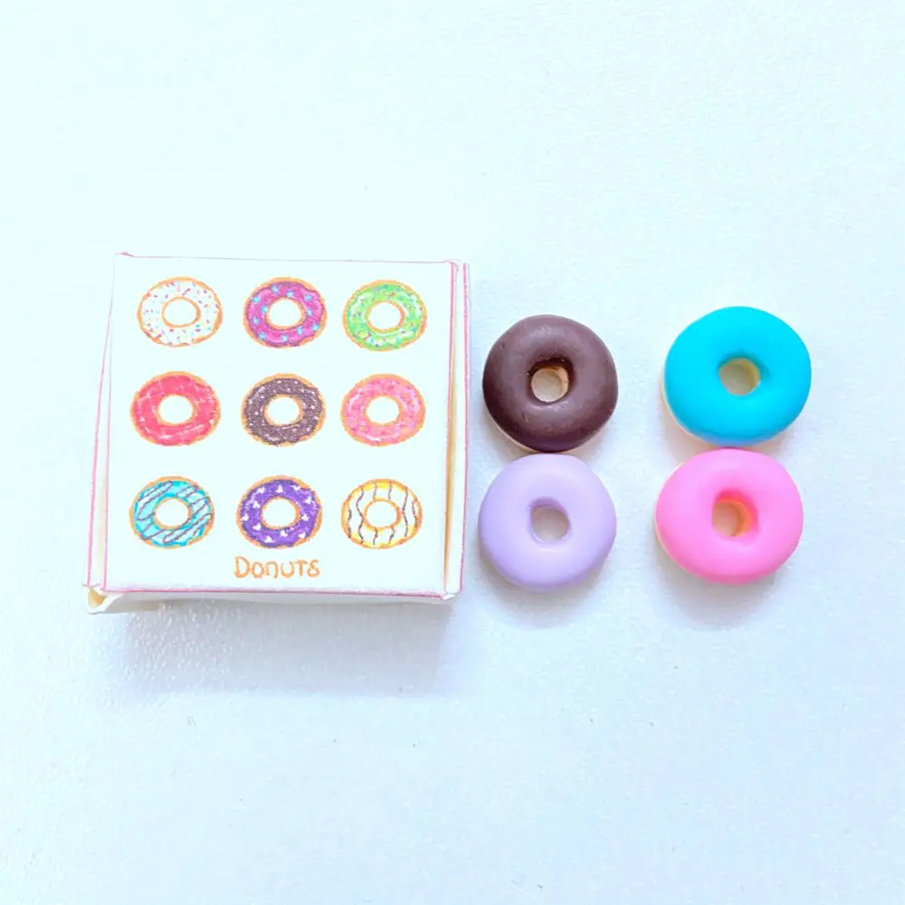 1:12 Miniature Hamburger Mini Fruit Salad Pretend Food for Blyth OB11 BJD Doll House Kitchen Play Toys Accessories
