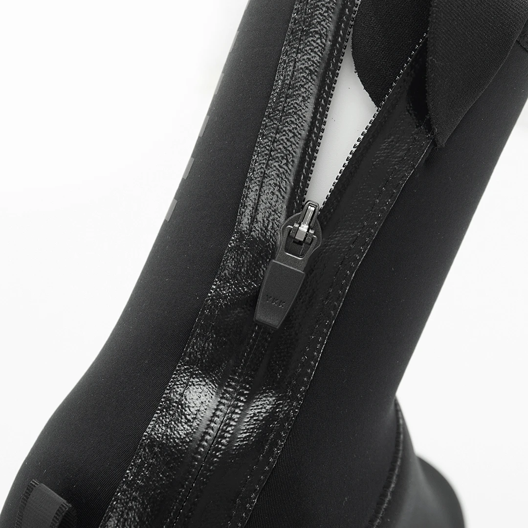 YKYWBIKE Deep Winter Waterproof Cycling Shoe Cover Reflective Thermal Elastic Rainproof Thicker Shoe Cover Cycling Overshoes