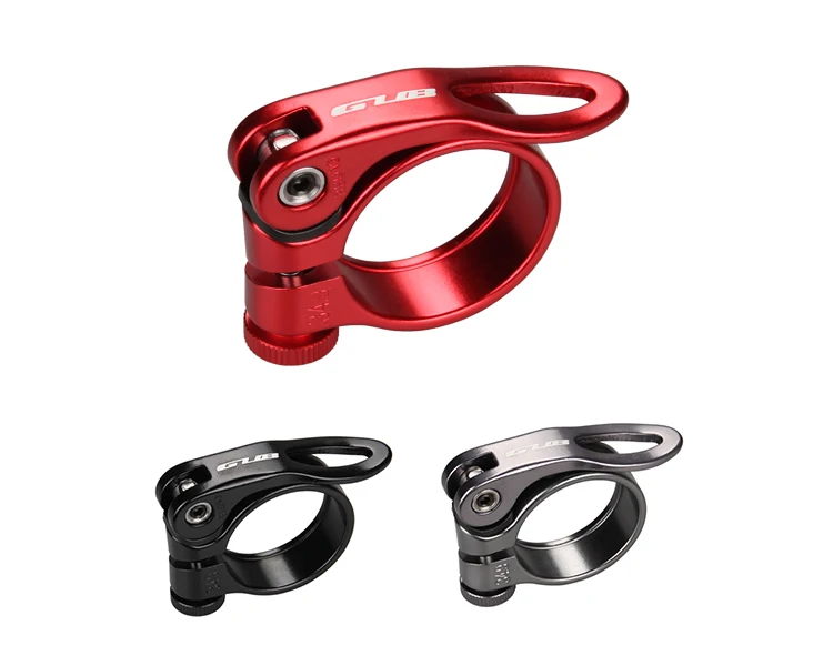 GUB Bicycle Seat Post Clamp 31.8mm 34.9mm Bike SeatPost Tube Clip Quick Release Aluminum MTB Mountain Road Bike Seat Post Clip