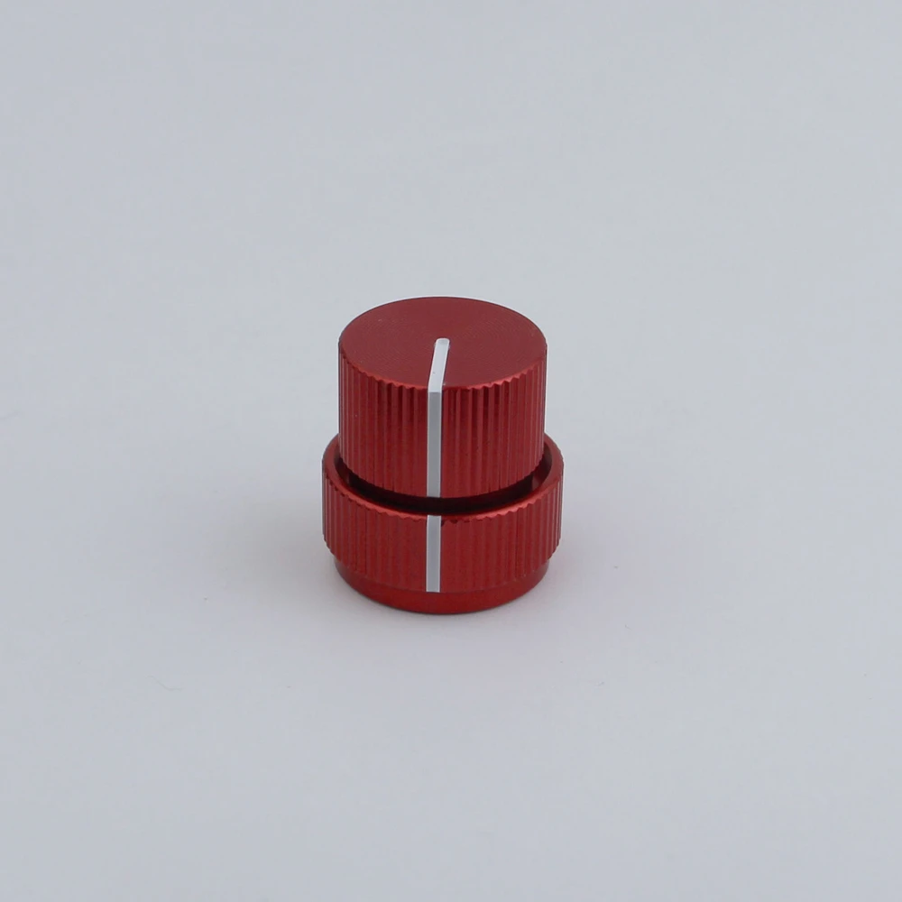1 Piece Aluminum Dual Concentric Control Konb For Electric Bass Available In Five Colors