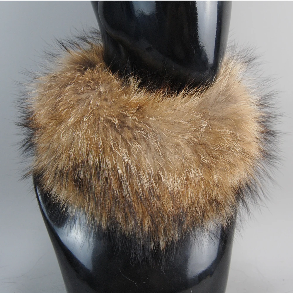 2026 Real Fox Fur Scarf Fur Headband Women Winter Ring Fox Fur Scarves Luxury Neck Warmer Good Elastic 100% Natural Fur Mufflers