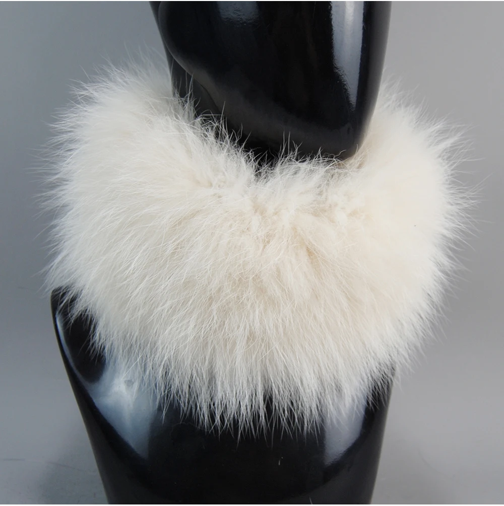 2026 Real Fox Fur Scarf Fur Headband Women Winter Ring Fox Fur Scarves Luxury Neck Warmer Good Elastic 100% Natural Fur Mufflers