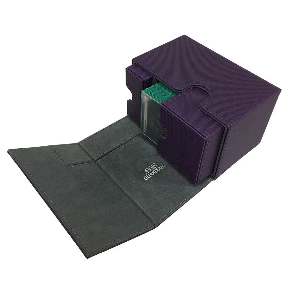 AEGIS GUARDIAN 100+ TCG Deck Box Card Case Collector For Mtg Yugioh Collection