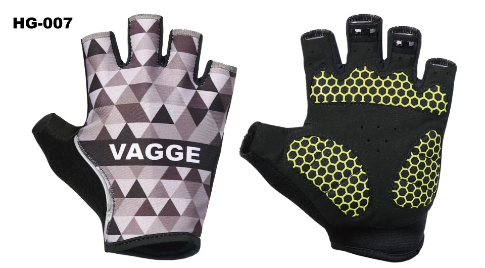KEMALOCE Cycling Gloves Men Women Road Racing Half Finger Summer Mittens Non-Slip Reflective Outdoor Sport Adult MTB Bike Glove